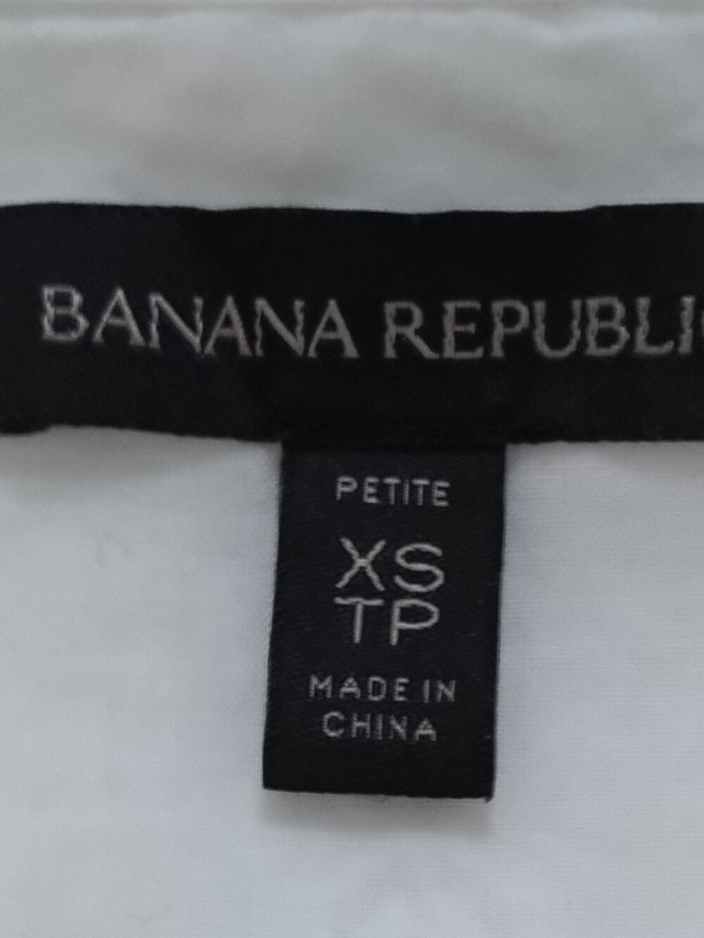 Banana Republic Embroidered Fringe Polo Collar Shift Dress White XS P - Picture 8 of 10